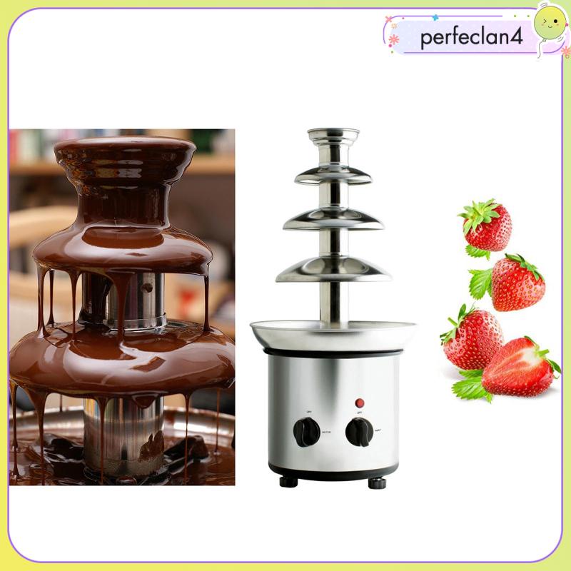 Đài Phun Sô Cô La Perfeclan4 Có 4 Tầng Lắp Ráp 35 Độ