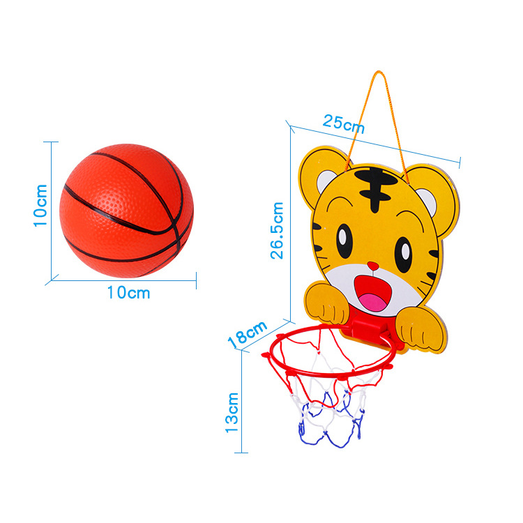 Chơi bóng rổ cho trẻ em trong nhà treo treo trong nhà chơi bóng rổ khung hoạt hình treo đồ chơi thể thao bán hàng đặc biệt