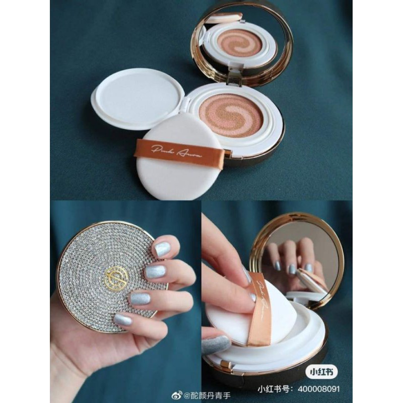 [Có sẵn]1hộp+ 1 lõi  Phấn DPC Link Aura đính đá date 1/2023.