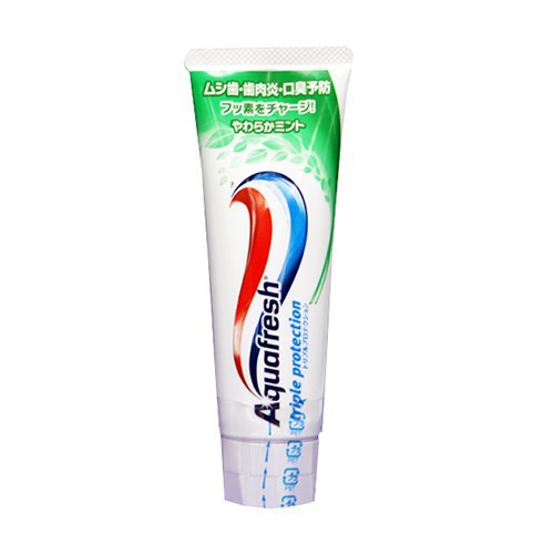 Kem đánh răng Aquafresh 140g của NHẬT BẢN hương Trà xanh và Bạc Hà