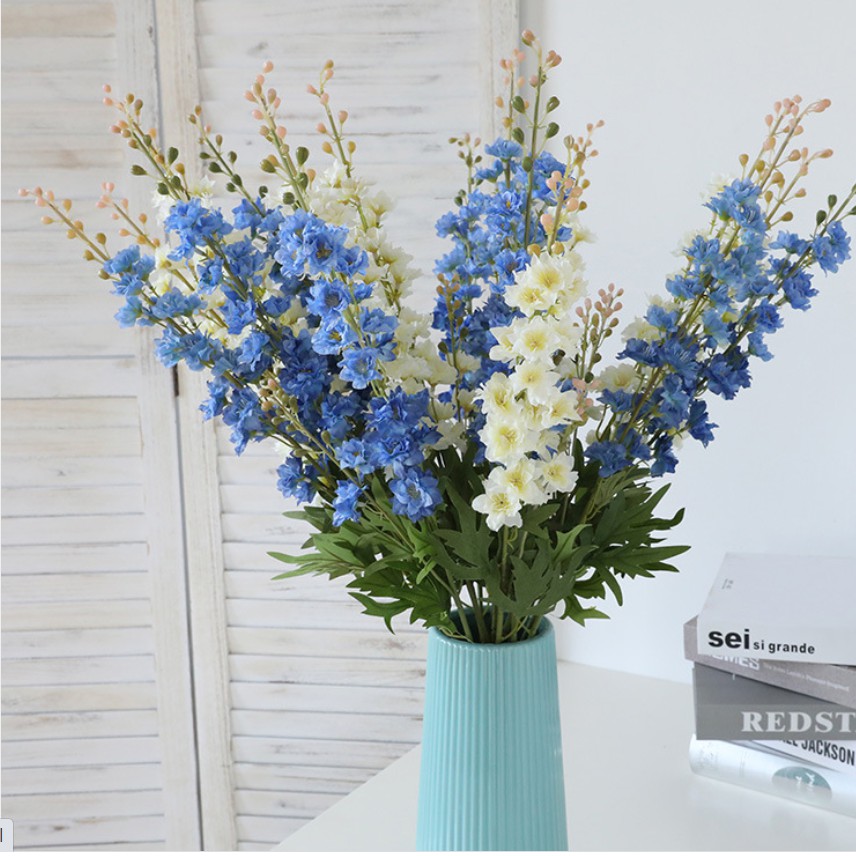 Hoa giả - Hoa Phi Yến Havi (65-70cm) nhiều màu sắc bền, đẹp trang trí thanh mát