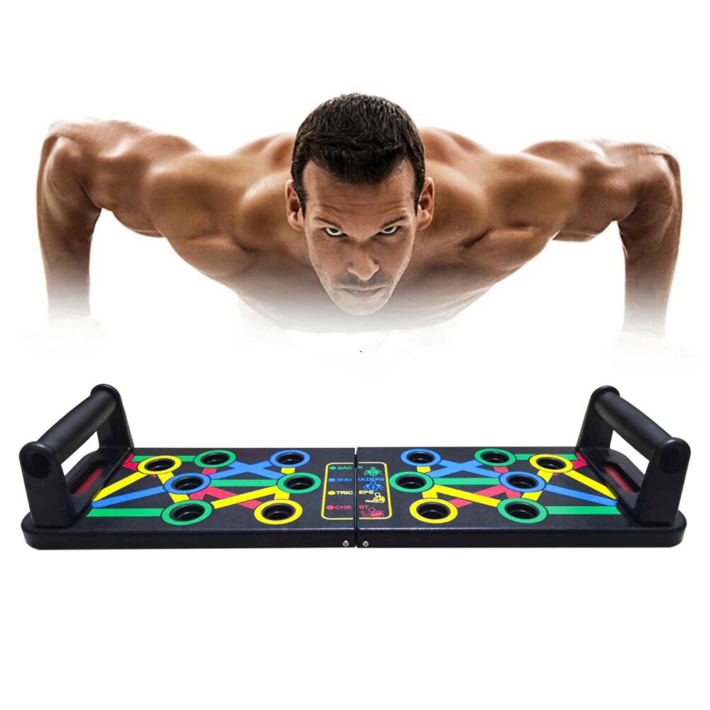 Bảng chống đẩy, Dụng cụ hít đất đa năng 12 trong 1, tập ngực, vai tại nhà Jun Sport