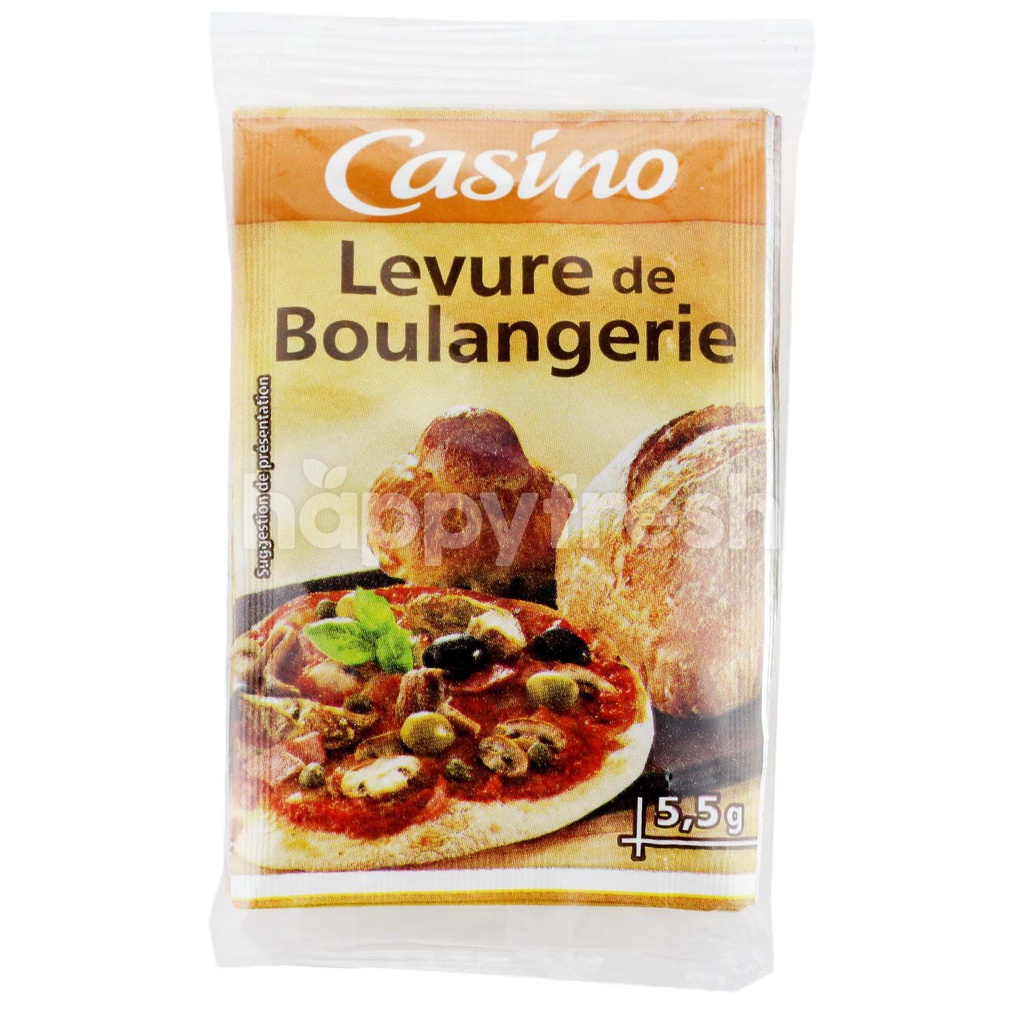 Men Làm Bánh Casino Túi 5 Gói x 5.5g Nhập Khẩu  - Casino Levure de Boulangerie