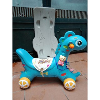 [Trợ giá] Bập bênh ngựa Pony có bánh xe 2in1