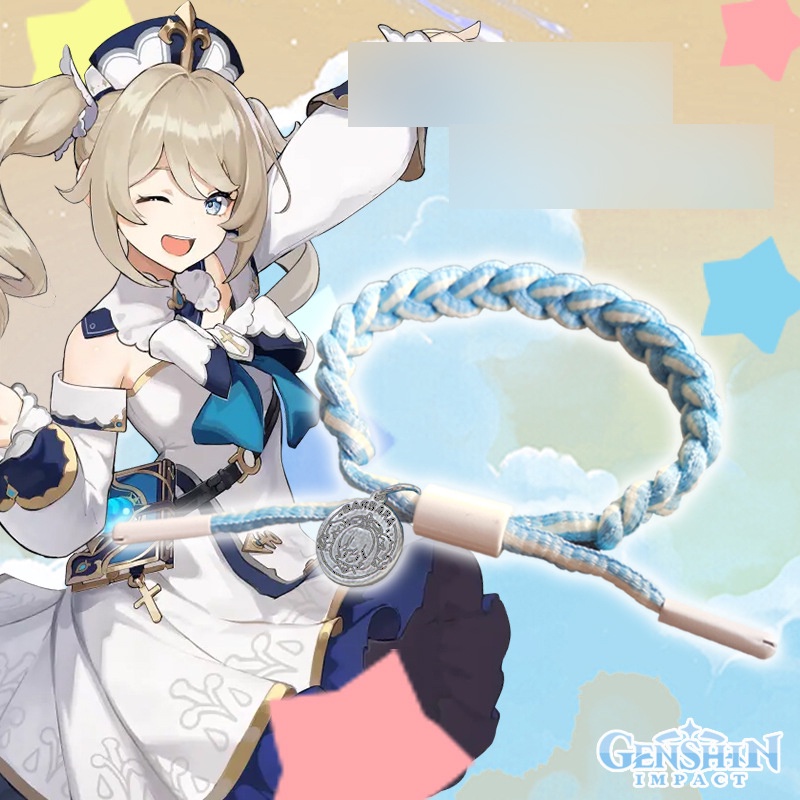 Vòng Đeo Tay Dây Bện Có Thể Điều Chỉnh Được genshin Sugun ayaka zhongli
