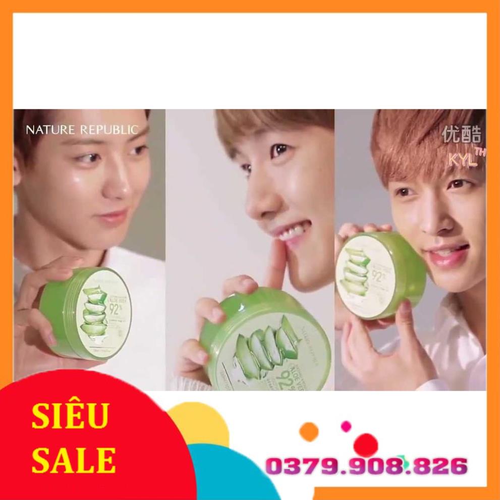 Gel Dưỡng Da Lô Hội Nature Republic Aloe Vera 92% Soothing Gel
