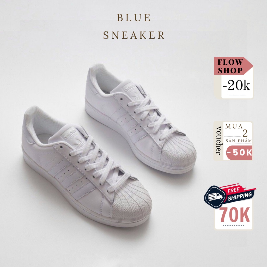 Giày Sneaker Adidas SuperStar Trắng (fullbox + freeship)