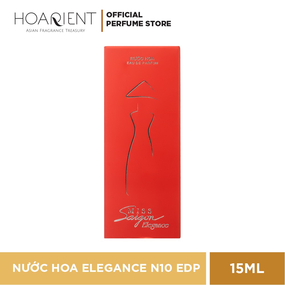 Nước hoa nữ Miss Saigon Elegance N10 - Hộp đỏ EDP 15ml