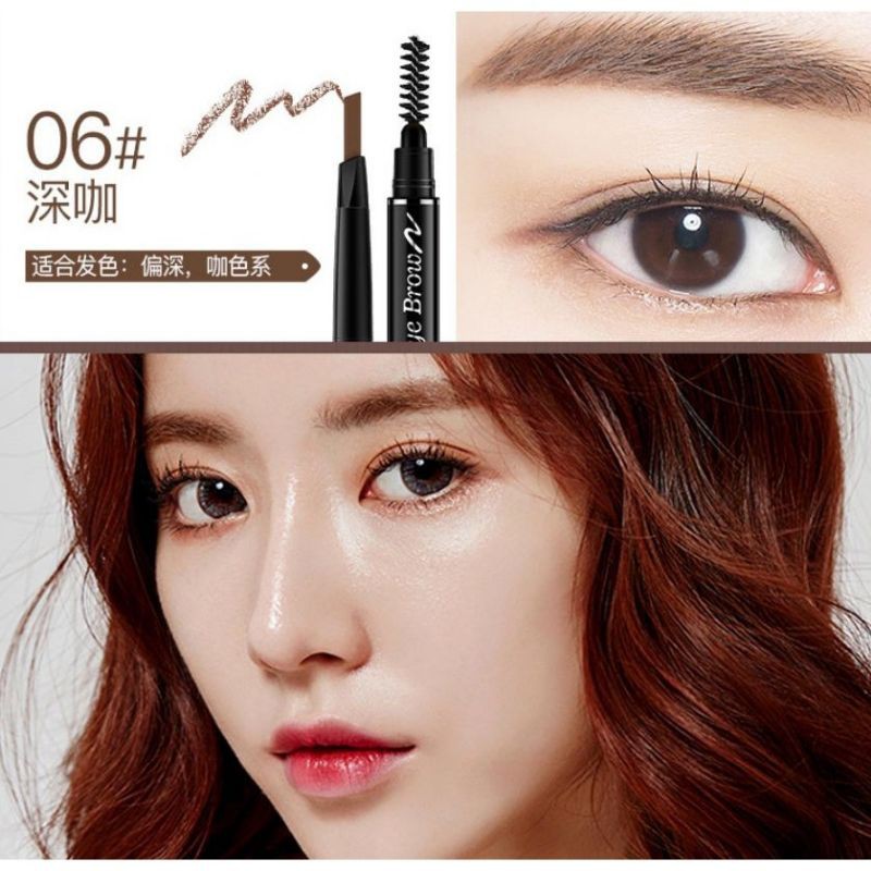 Bút kẻ mày 2 đầu Lamila không thấm mồ hôi