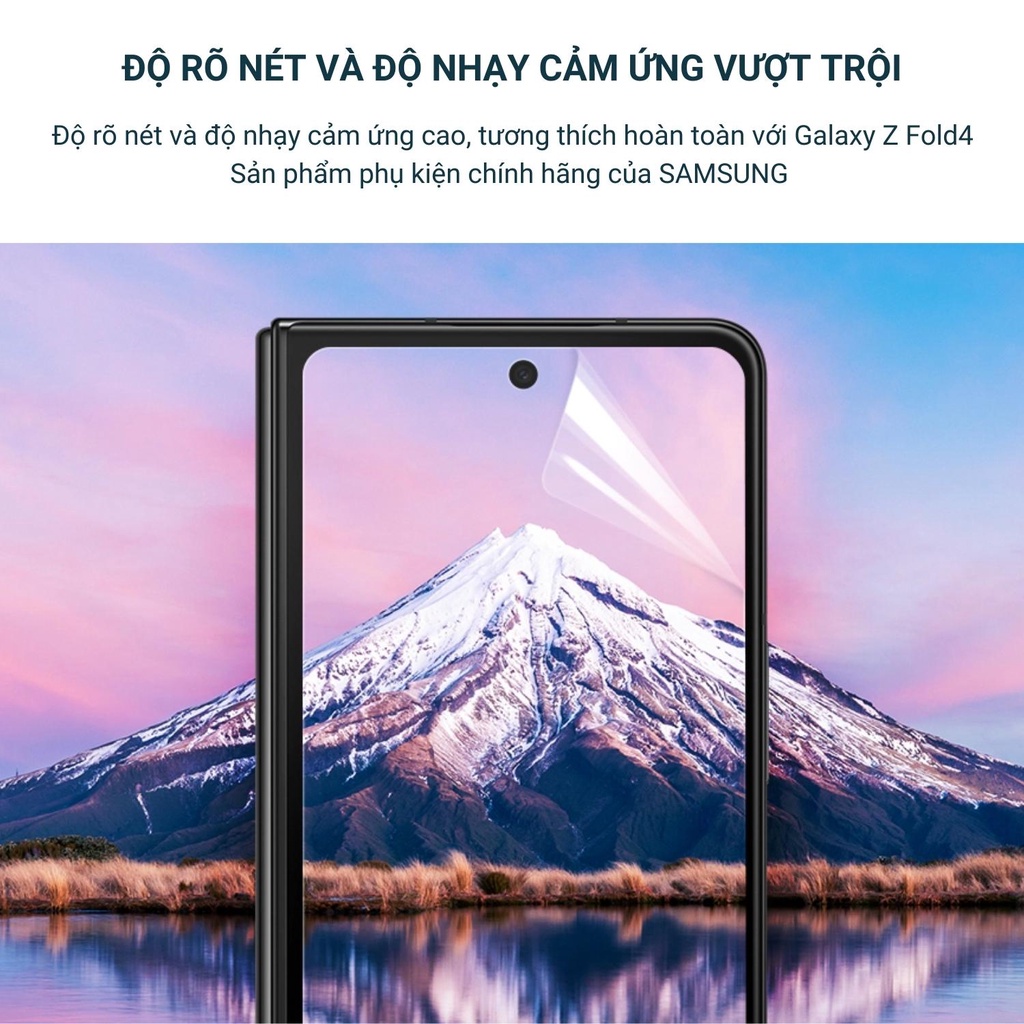 Bộ tấm dán màn hình trước dành cho Samsung Galaxy Z Fold4