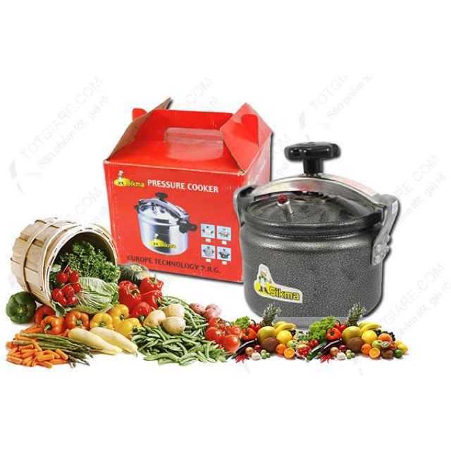 Nồi áp suất sikma từ 18cm (kèm ảnh thật)