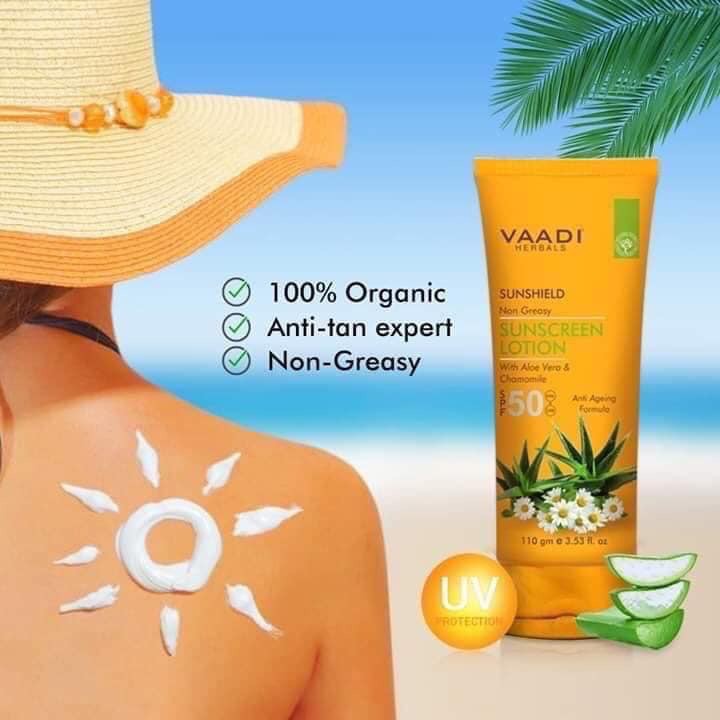 Kem chống nắng Vaadi Suncreen Lotion SPF 50 110G