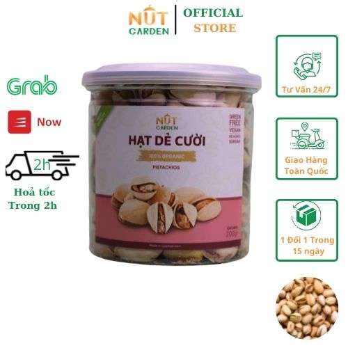 Hạt Dẻ Cười Nut Garden - Nhập Khẩu Mỹ - 200gr