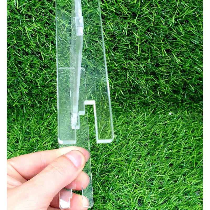 Chân gác đèn mica - Chân gác đèn thủy sinh - gác đèn bể cá - Loại thẳng 2 tầng có gắn Logo hãng