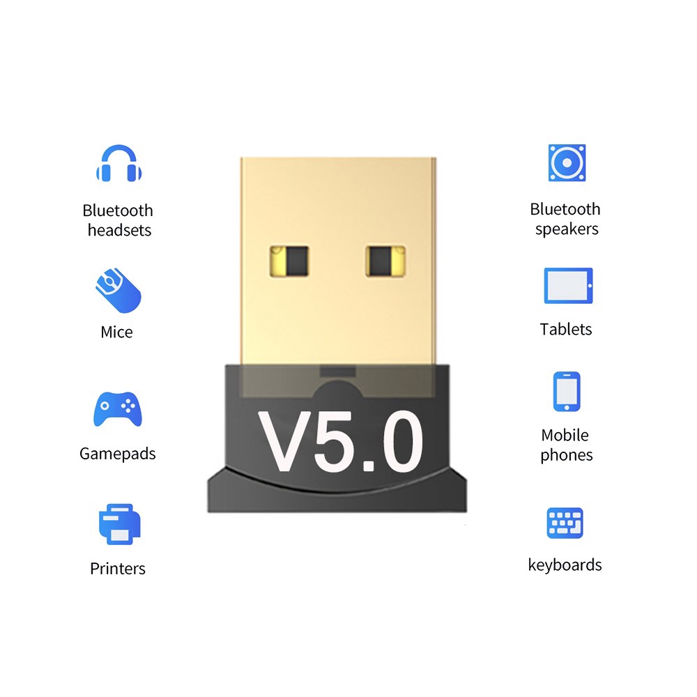 Thiết Bị Truyền Nhận Tín Hiệu Bluetooth 5.0 Không Dây Usb 24 Giờ Cho Pc | BigBuy360 - bigbuy360.vn