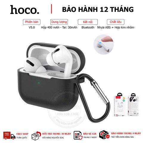 ⚡NowShip⚡ Tai nghe bluetooth Hoco ES42  EW04 ES39 EW02 ES48 phiên bản cao cấp hỗ trợ định vị đổi tên, tăng giảm âm lượng