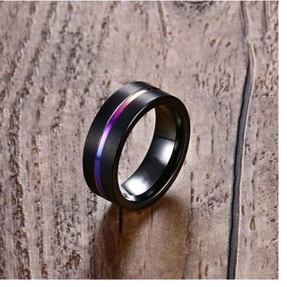 Nhẫn Titan Nam  Thanh Lịch Cá Tính Mạnh Mẽ RBVIENRAINBOW