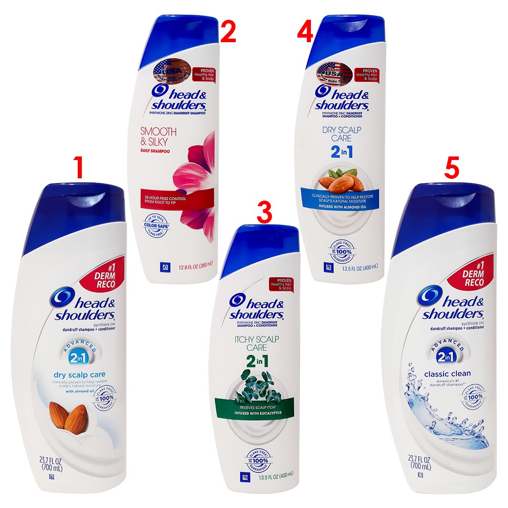 Dầu gội Head &amp; shouder Daily shampoo Classic Clean (400ml)