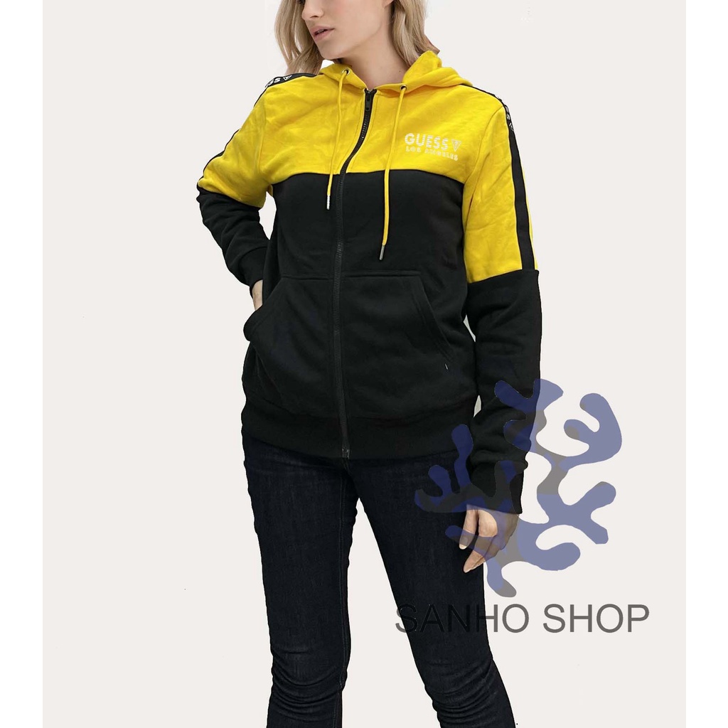 ÁO GU3SS AMP0 C0L0R-BL0CK