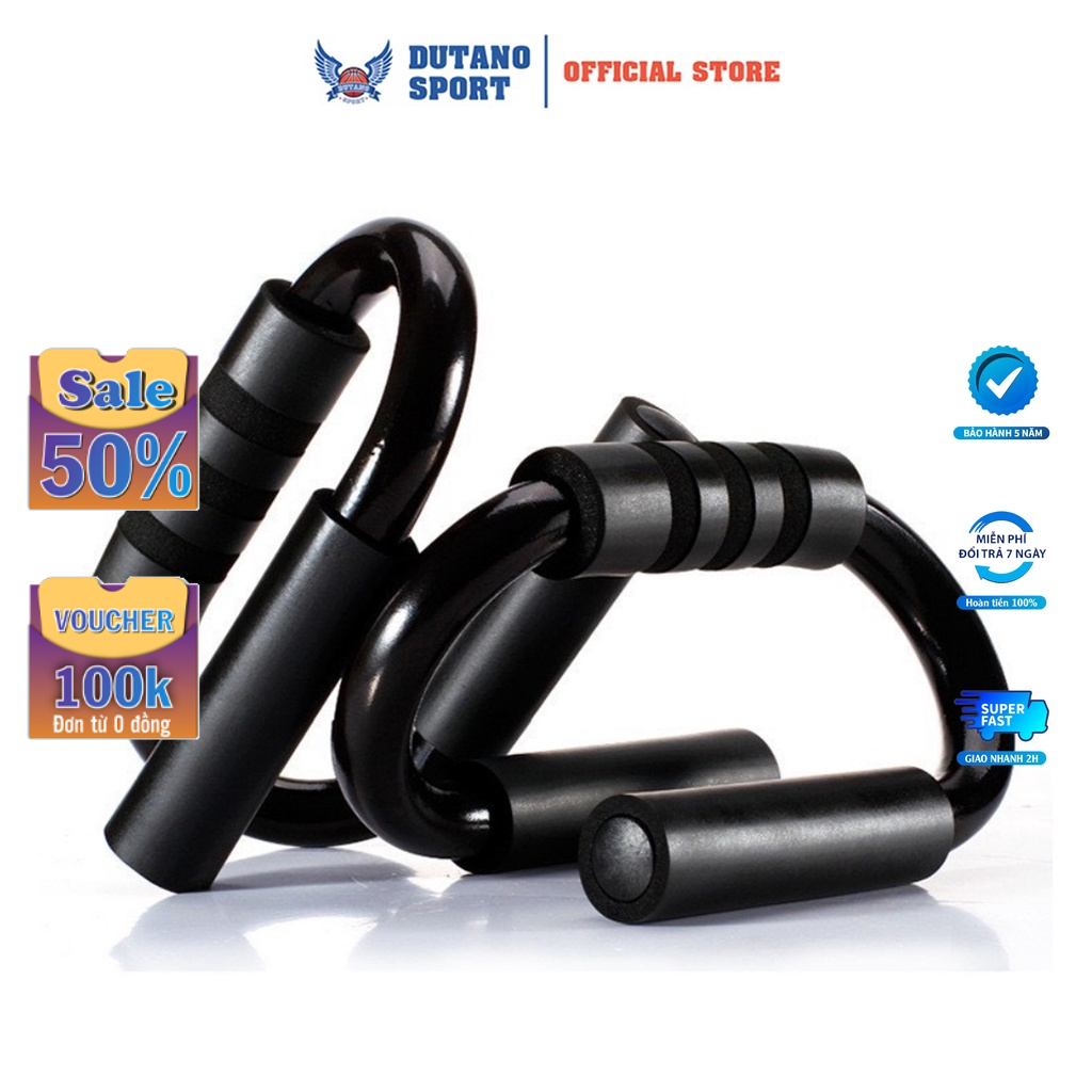 Dụng Cụ Chống Đẩy Chữ S Luyện Tập Hít Đất Tập Tại nhà, Hỗ Trợ Tập Toàn Thân