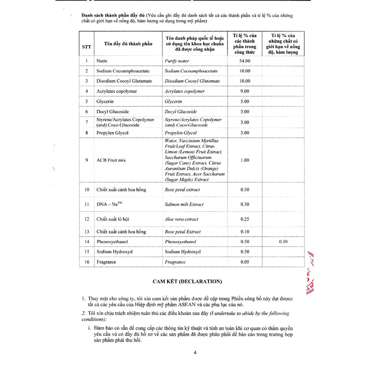 SỮA RỬA MẶT LACO DNA  30ml - LACO DNA Ngăn ngừa mụn, sạch sâu, sáng da