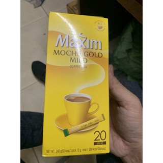 Cà phê Maxim Mocha Gold 240 g -20 gói