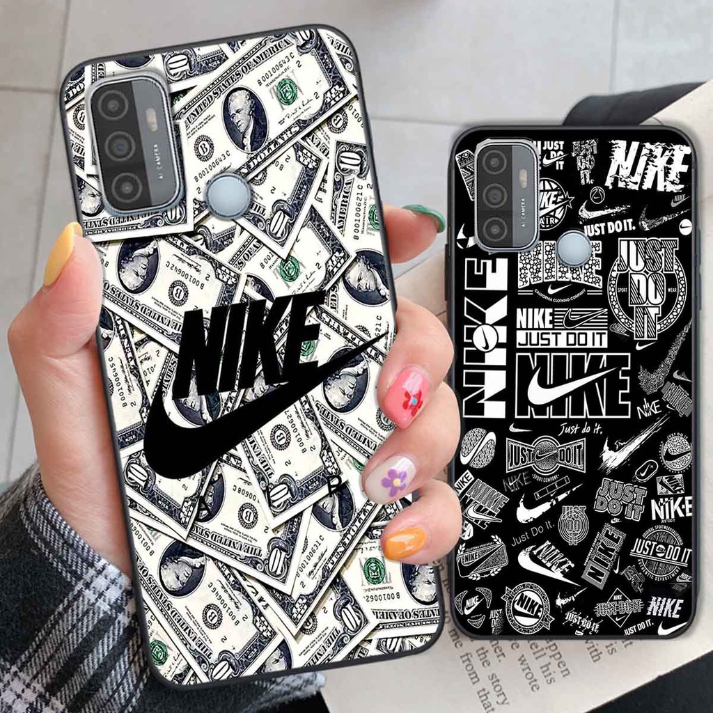Ốp Oppo A53 in hình thương hiệu L.V, N.I.K.E cá tính, đẳng cấp