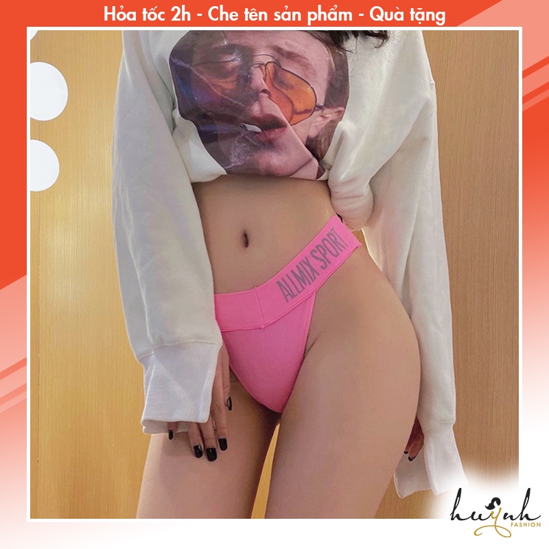 Quần lót lọt khe Allmix Sport cạp chữ V dáng thể thao đóng túi riêng - C11