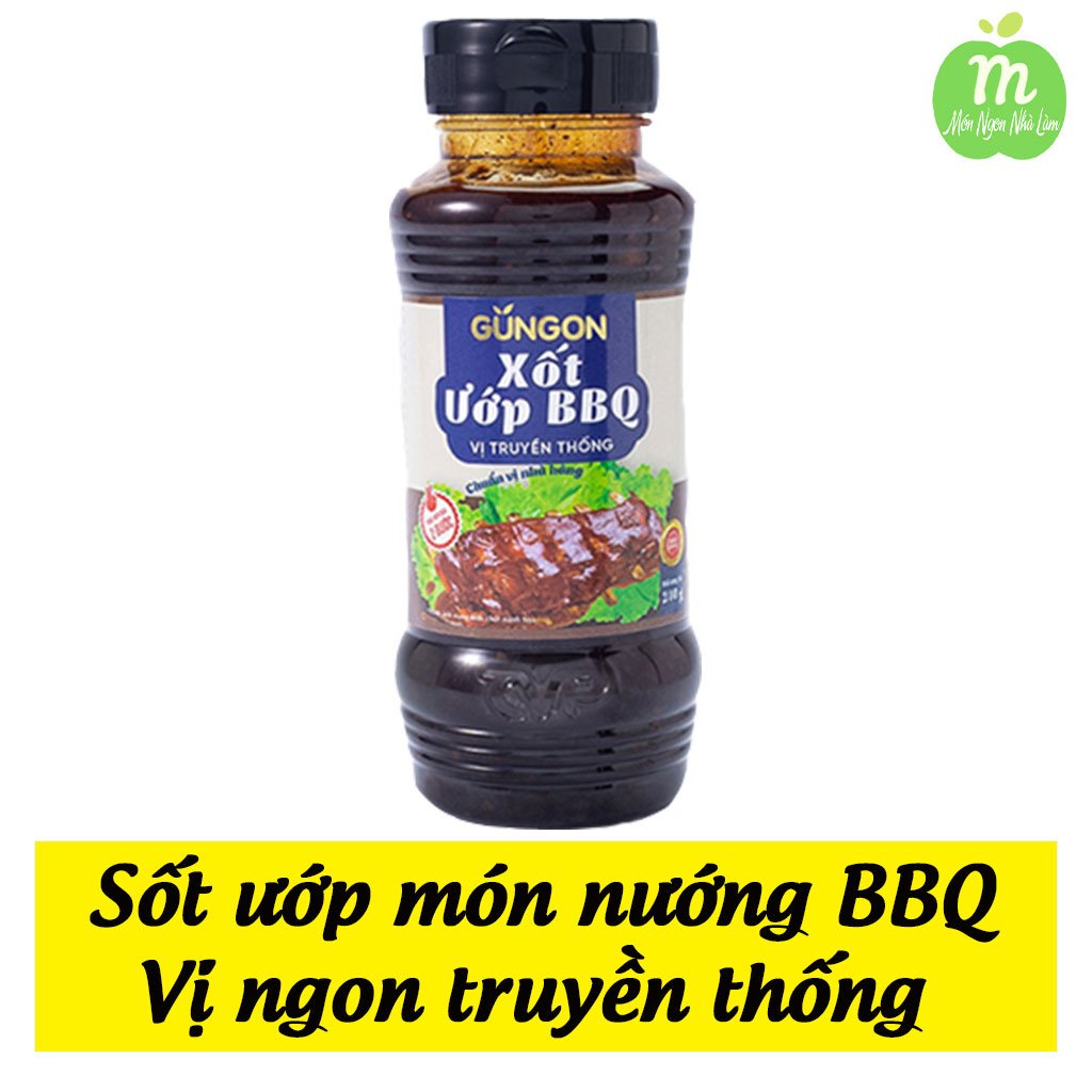 Xốt ướp món nướng BBQ vị truyền thống, Gia vị ướp đồ nướng Gungon 240G