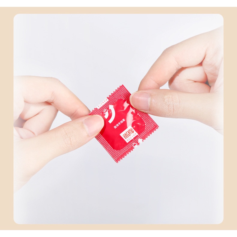 Bao cao su ngón tay siêu mỏng ELASUN Đỏ - Hương Dâu