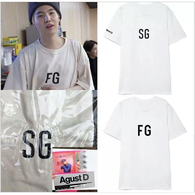 Áo SUGA BTS tay ngắn