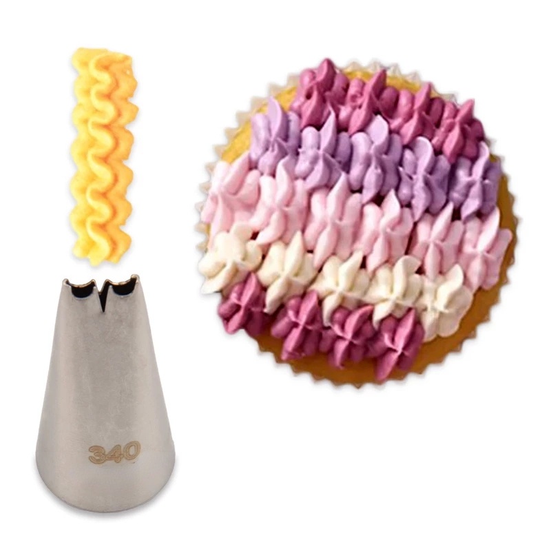 #874 #402 #340 #Bộ 105 Đuôi Bắt Bông Kem Trang Trí Bánh