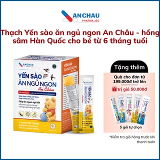 Siro ăn ngon cho bé yến sào ăn ngủ ngon hồng sâm ăn sẵn kích thích ăn ngon, hấp thu cho bé biếng ăn - an châu 3