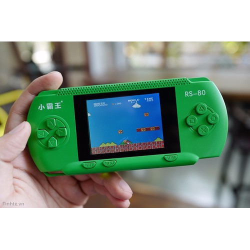 Máy chơi game cầm tay cao cấp Pow Kiddy RS-80mới  Jk456