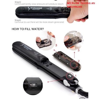 Máy Duỗi Tóc Hơi Nước Cao Cấp Professional