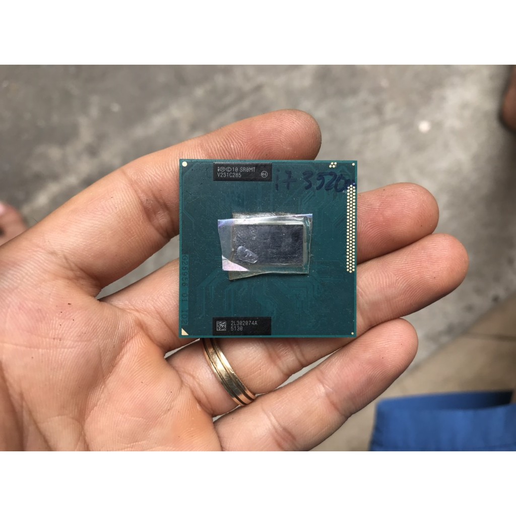 tặng keo- bộ vi xử lý CPU Intel Core i7 3520M socket 1023 988 máy tính laptop Ivy Bridge SR0MT | BigBuy360 - bigbuy360.vn