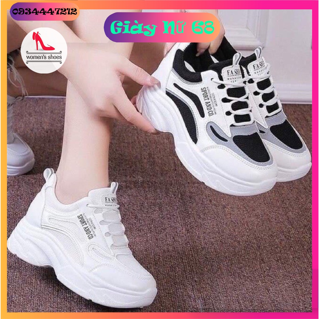 Giày Thể Thao , Giay Sneaker Độn Đế Mẫu Mới Hot | BigBuy360 - bigbuy360.vn