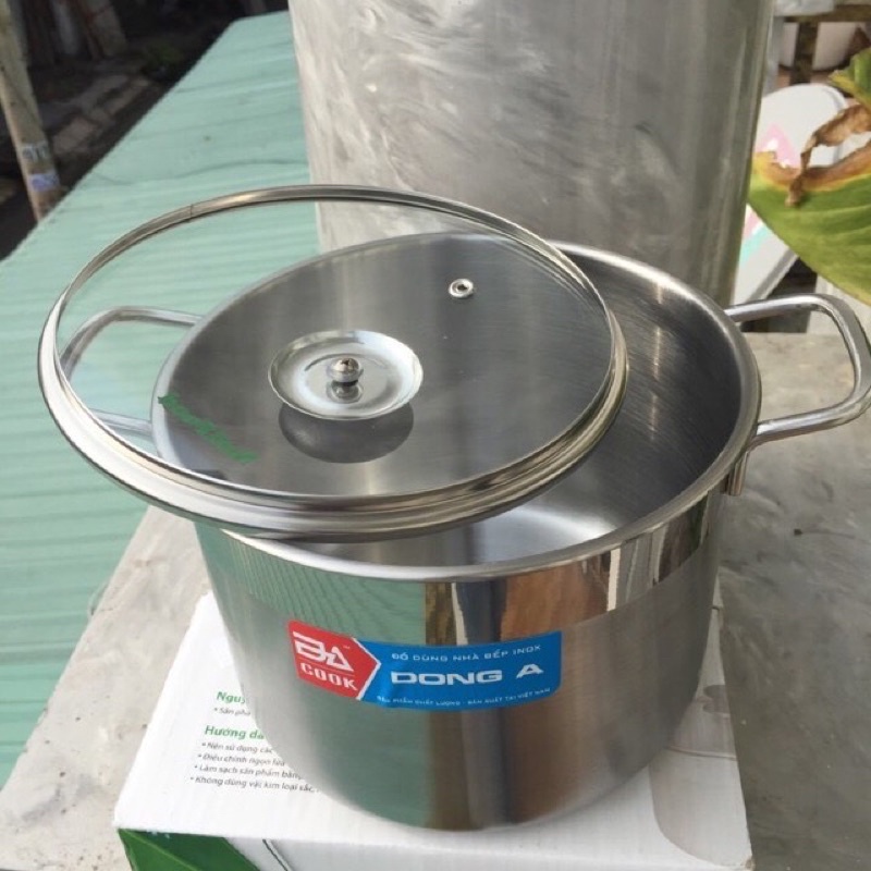 Nồi inox thân cao 20cm Đông Á