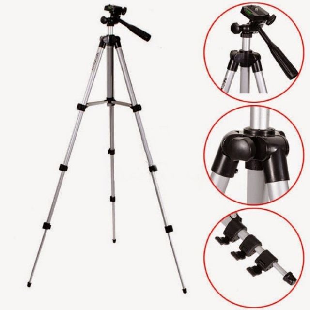 Chân máy ảnh,máy quay,điện thoại Tripod 3110