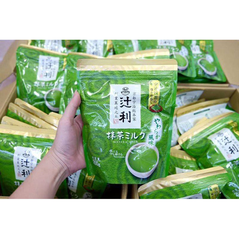 Bột trà xanh matcha milk Nhật Bản