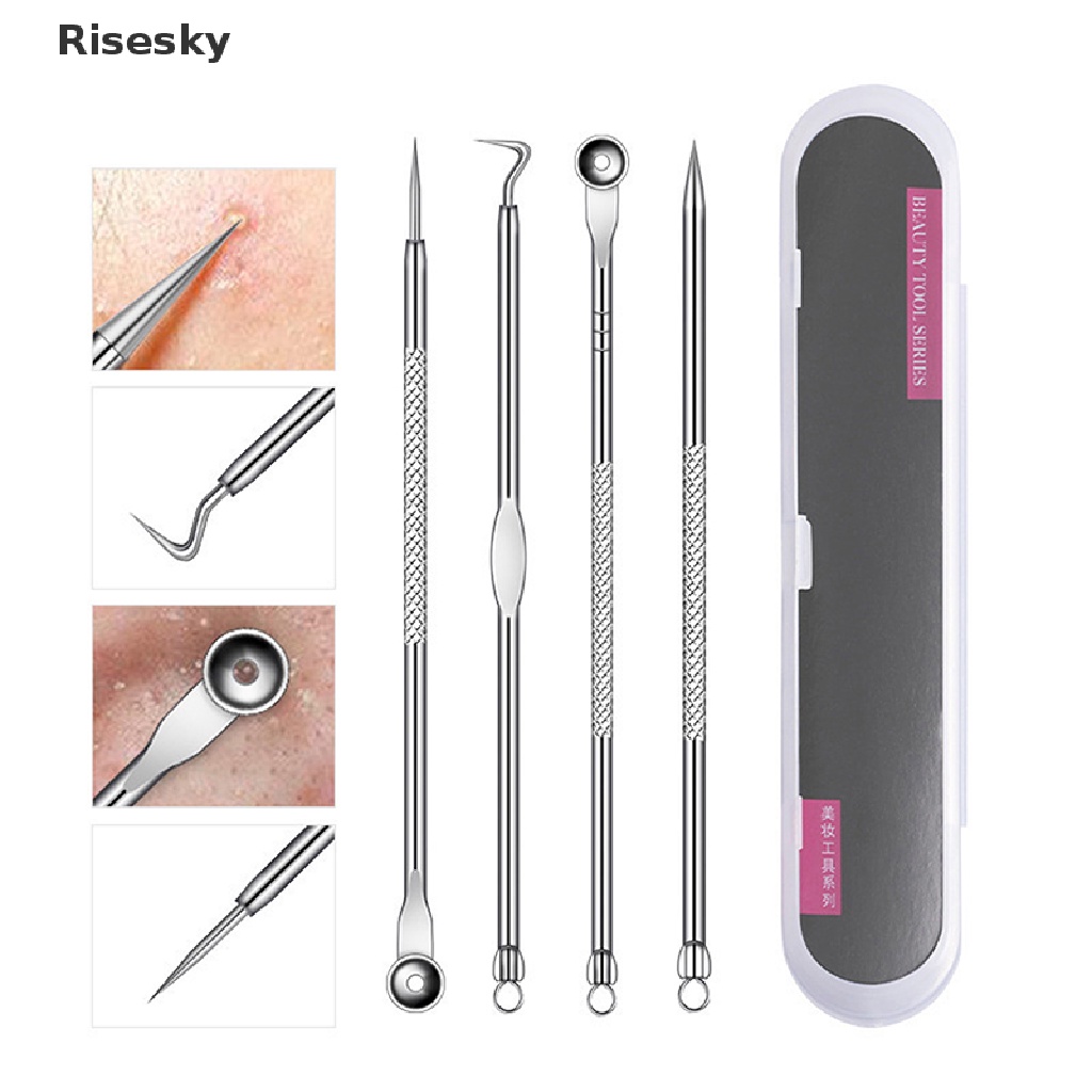 Set 4 Mặt Nạ Lột Mụn Đầu Đen Chăm Sóc Da Mặt