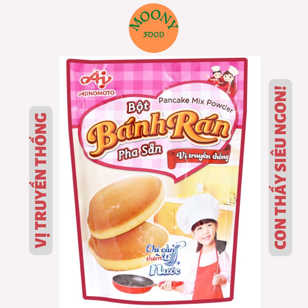 Bột Bánh Rán Doraemon Pha Sẵn Rẻ Tiện Lợi Cho Bé Ajinomoto Gói 200G