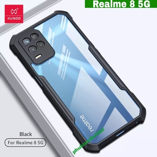 Ốp lưng Xundd Oppo Realme 8 5G lưng trong viền màu chống sốc chống va đập mạnh không ố vàng