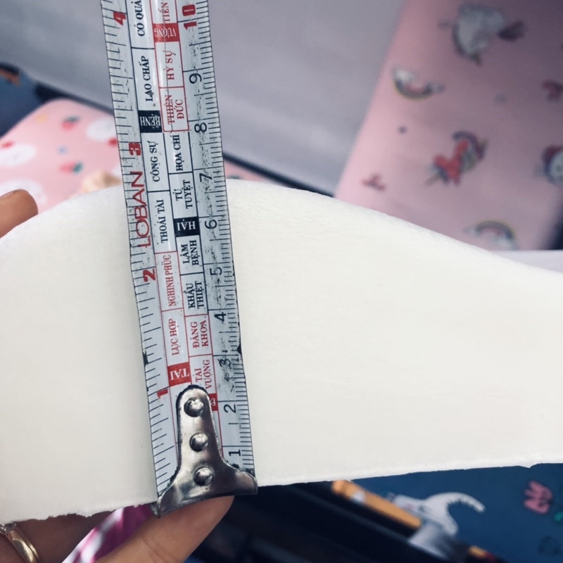 Gối Trẻ Em Massage Cao Su Non Nhập Khẩu Mềm Mại Size 32x47cm