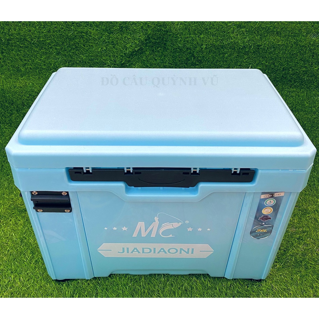 Thùng câu cá, thùng ngồi câu đài siêu nhẹ, chịu tải cao MC jiadiaoni