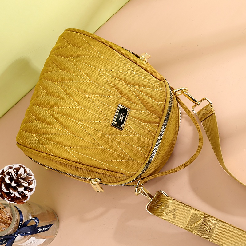 Ba Lô Vải Oxford Thêu Họa Tiết Chống Nước Đa Năng Thời Trang Cho Nữ