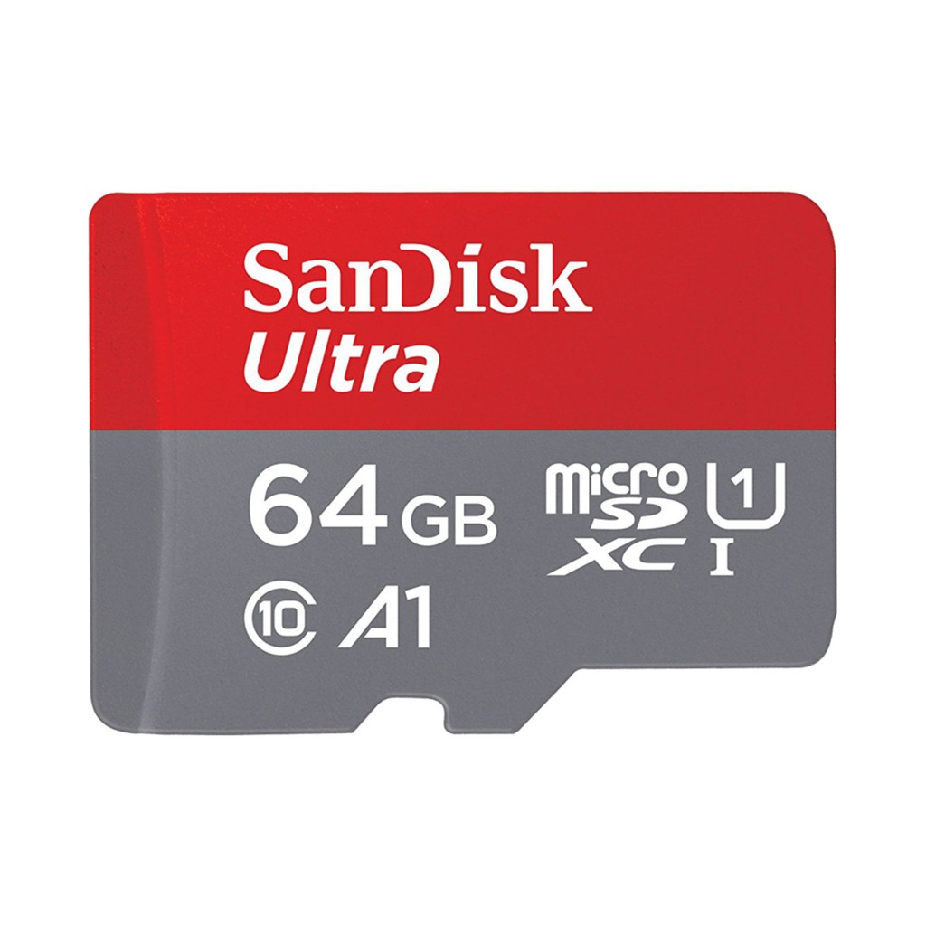 Thẻ Nhớ MicroSDHC SanDisk Ultra 64GB - Dung lượng lớn - bảo hành 5 năm!