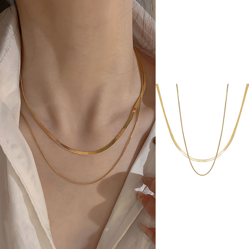 Dây chuyền vàng phong cách Hiphop thời trang thu đông