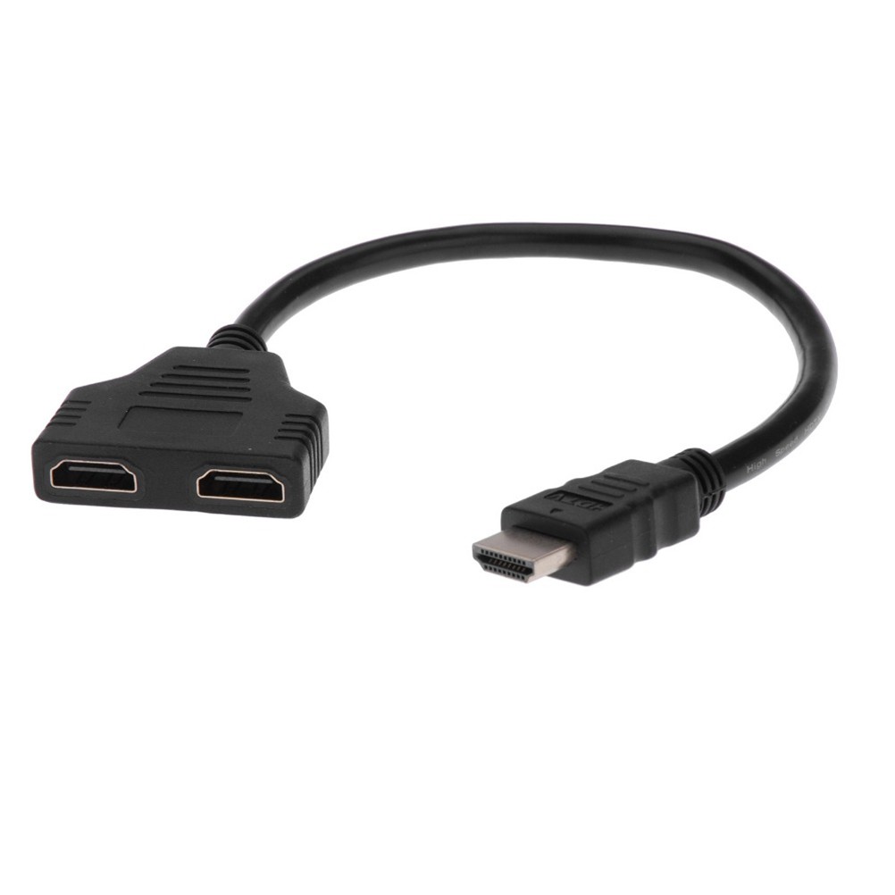 Dây cáp chuyển đổi HDMI 1080p từ 1 giắc cắm sang 2 cổng chuyên dụng cho gia đình