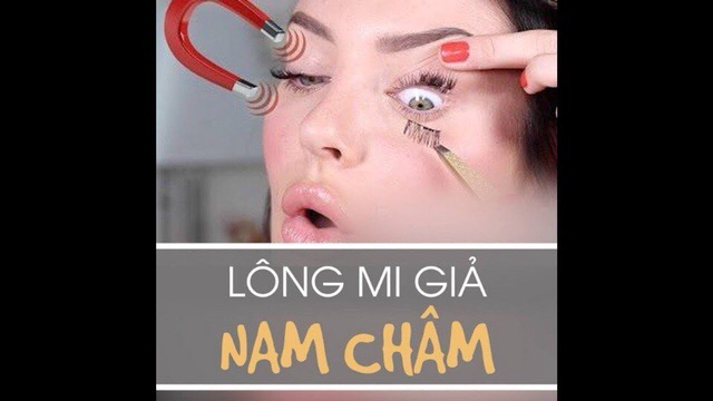 14h - Follow 5K 11.5 Lông Mi Giả Nam Châm 3D Magnetic Eyelash Lashes 1 Nam Châm